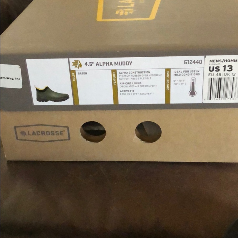 Lacrosse alpha muddy 4.5”